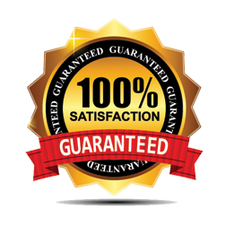 100% satisfaction guarantee