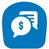 salary talk icon